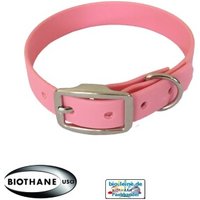 bio-leine 21-30cm HU Biothane Halsband altrosa 24 cm, 33 cm