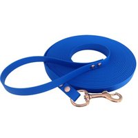 bio-leine 25-35 kg Schleppleine Biothane dunkelblau 7,5 m