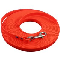 bio-leine 15-25 kg Biothane Schleppleine orange 3 m