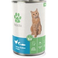 Fellicita Hering, Krabben & Huhn 6x 400g