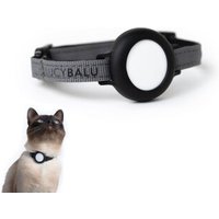 LucyBalu DORI AirTag Katzenhalsband (Nylon) anthrazit