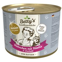 Betty's Landhausküche SENIOR Hühnchen mit Kürbis & Lachsöl 6x200 g