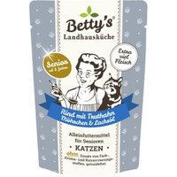 Betty's Landhausküche Frischebeutel SENIOR Rind mit Truthahn 12 x 100g