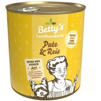 Betty's Landhausküche Pute & Reis 6x800 g