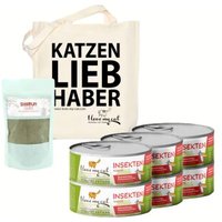I love my cat Sparset mit Nassfutter mit Insekten für übergewichtige
