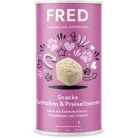 Fred & Felia FRED Snacks Kaninchen & Preiselbeeren (280g)