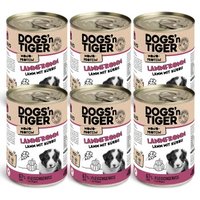 Dogs'n Tiger Lammfromm Lamm & Kürbis 6x400 g