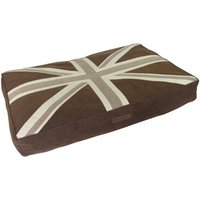 Happy House Liegekissen Flagge braun S