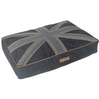 Happy House Liegekissen Flagge grau L