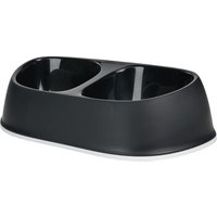AniOne Kunststoffnapf Blacky 2x700 ml
