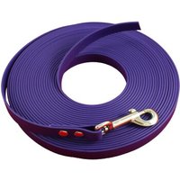 bio-leine 15-25 kg Biothane Schleppleine violett 15 m