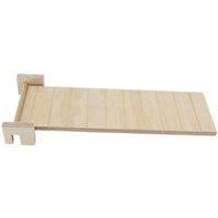 Getzoo schwenkbare Holzrampe L (32x10cm)