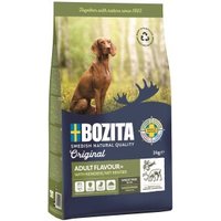 BOZITA Original Trockenfutter für Hunde Adult Flavour+ 2x3 kg