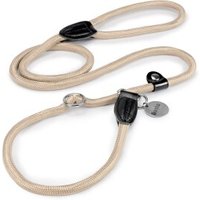 Lionto Retrieverleine, Hundeleine, Führleine beige 1,7 m