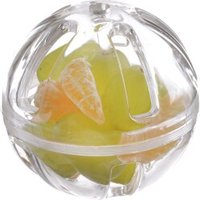 HappyBird Papageien Treat-Spielzeug – Foraging Acryl-Kugel zum Befüllen