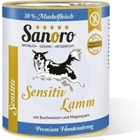 Sanoro Sensitiv Lamm mit BIO-Gemüse 6x800g