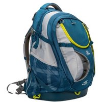 Kurgo Hunderucksack G-Train blau/ türkis/ grau