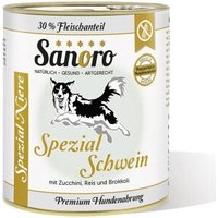 Sanoro Spezial Schwein mit BIO-Gemüse 6x800g