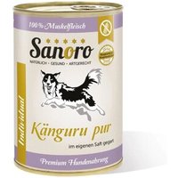 Sanoro Pures Muskelfleisch vom Känguru 12x400g