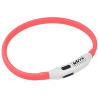AniOne blinkendes Silikon-Halsband rot