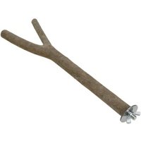 AniOne Y-Sitzstange Holz Natur 30 cm