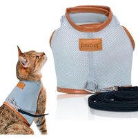 PIUPET Katzengeschirr Fritz grau M