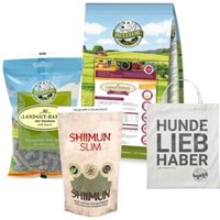 Bellfor Sparset mit Trockenfutter für ernährungssensible, kleine Hunde mit Übergewicht