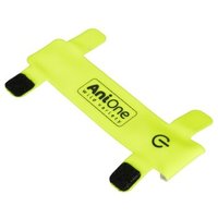 AniOne LED-Leuchtklettsticker neon gelb