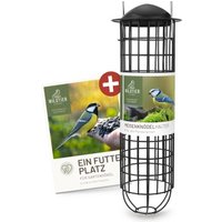 wildtier liebe Meisenknödelhalter 31cm, Schwarz