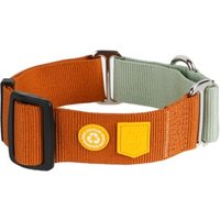 Woolly Wolf Halsband Color Block Martingale Terracotta Mix L