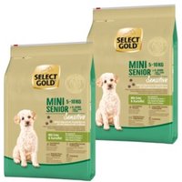 SELECT GOLD Sensitive Mini Senior Ente & Kartoffel 2x4 kg