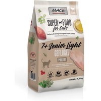 MAC's Cat +7 Senior Trockenfutter Light Geflügel 1,5 kg