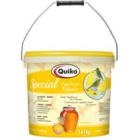 Quiko Special Eifutter5 Kg: Kraft- und Aufzuchtfutter für Kanarien und Positurkanarien