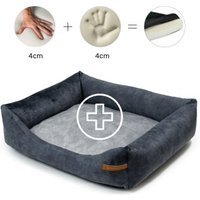 Rexproduct Otto Orthopädisches Hundebett Graphit S-XL grau L