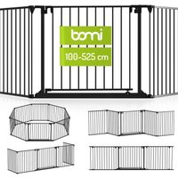 bomi Absperrgitter Milo 223-525 cm XXL