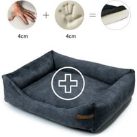 Rexproduct Otto Orthopädisches Hundebett Graphit S-XL graphit/nature S