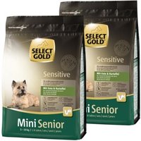 SELECT GOLD Sensitive Mini Senior Ente & Kartoffel 2x1 kg