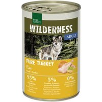 REAL NATURE WILDERNESS Nassfutter Hund, Adult, Pure Turkey 6x400 g