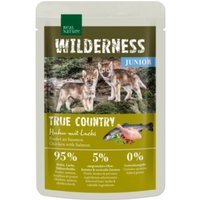 REAL NATURE WILDERNESS Nassfutter Hund, Junior, True Country Huhn mit Lachs 48x100 g