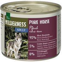 REAL NATURE WILDERNESS Nassfutter Hund, Adult, Pure Horse, Pferd 12x200 g