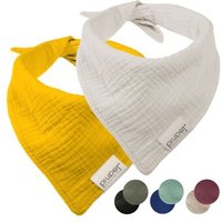 PIUPET Hundehalstuch-Set orange/ grau S