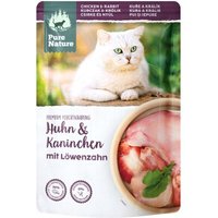Pure Nature Adult 12x85g Huhn und Kaninchen