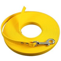 bio-leine 15-25 kg Biothane Schleppleine gelb 15 m