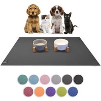SANOZOO ® - Napfunterlage - Öko-Tex und Made in Germany grau 60 cm, 60 cm