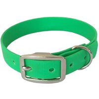 bio-leine 21-30cm HU Biothane Halsband neon grün 21 cm, 30 cm