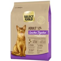 SELECT GOLD Sensitive Digestion Trockenfutter Katze Adult Geflügel und Reis 2,5 kg