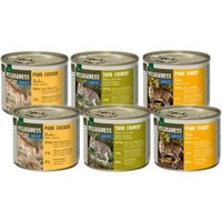 REAL NATURE WILDERNESS Nassfutter Katze, Adult 6x200 g Mixpaket 3