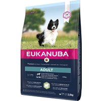 EUKANUBA Trockenfutter Hund Small & Medium Breed Adult, Lamm & Reis 2,5 kg
