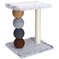 nobleza quadratischer Kratzbaum mit Perlen Katzenbaum