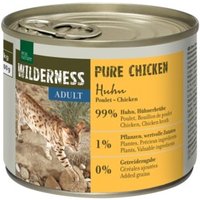 REAL NATURE WILDERNESS Nassfutter Katze, Adult Pure Chicken 6x200 g